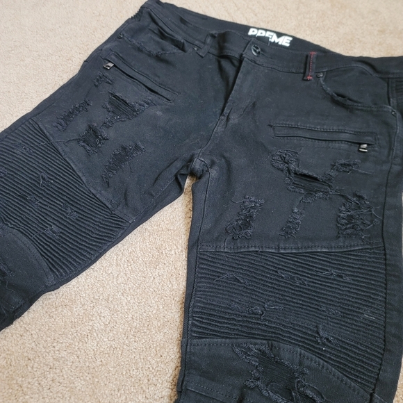 Preme Denim from Buckle - Skinny Stretch Moto Jeans - Picture 2 of 6